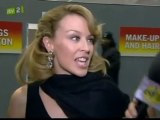 Kylie Minogue - BRIT awards  interview backstage 2009