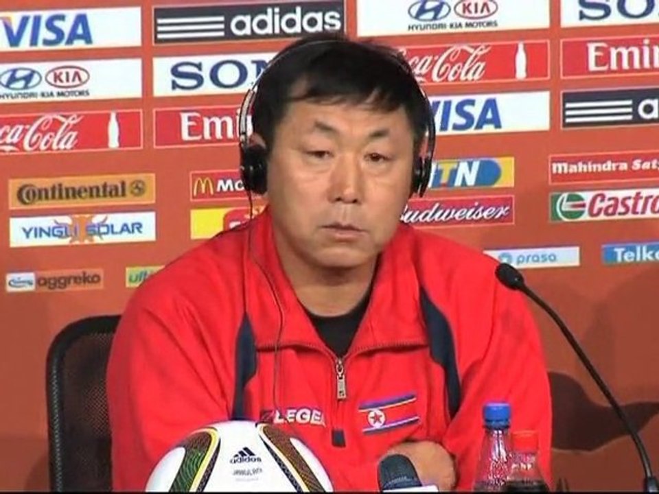 Football365 : Conférence de Kim Jong-Hun