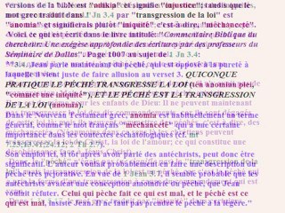 (3de3) Le chrétien est-il sous la loi des 10 commandements ?