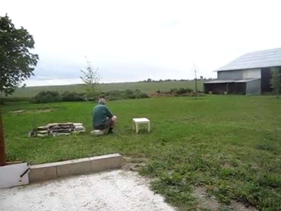 Bony au frisbee