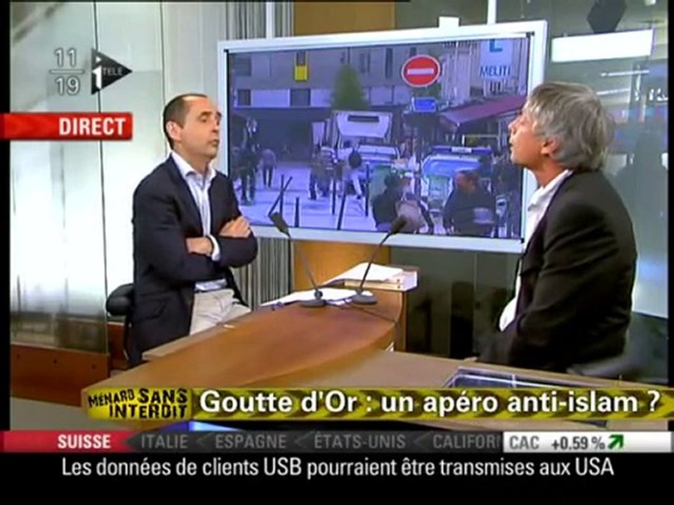 Pierre Cassen face à Robert Ménard sur iTélé