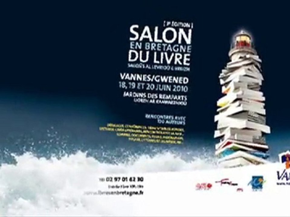 Trailer Salon du livre en Bretagne 2010