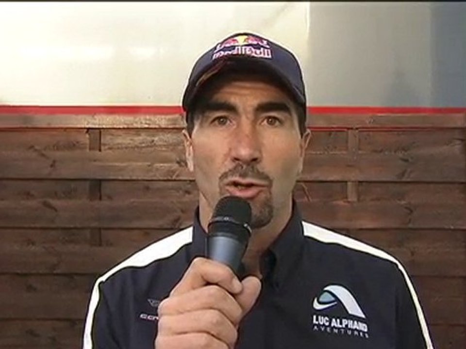 Luc Alphand soutient Hervé et Stéphane