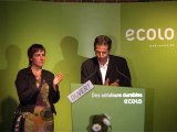 Le discours des co-présidents d'Ecolo à la soirée électorale