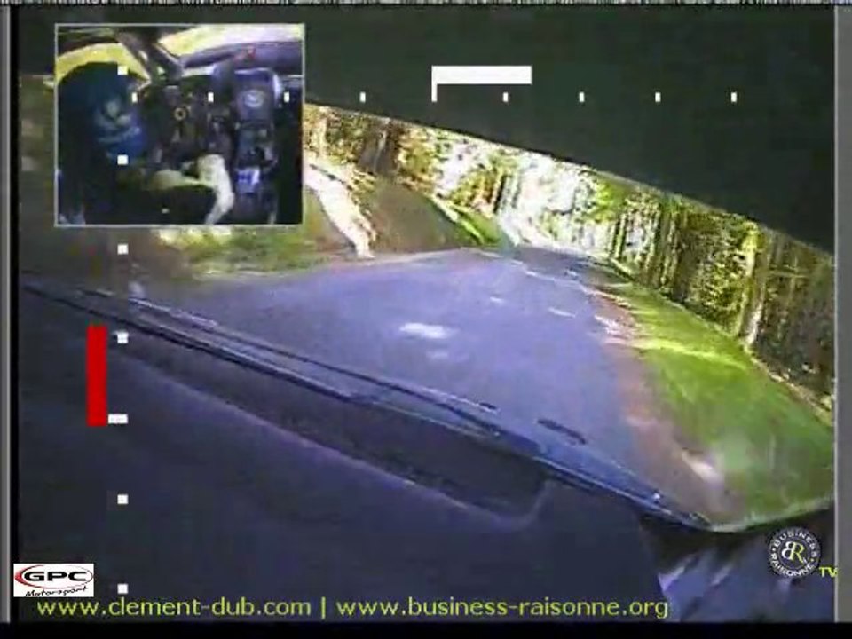 Rallye du Limousin 2010 - ES04 Vassivière Clément DUB