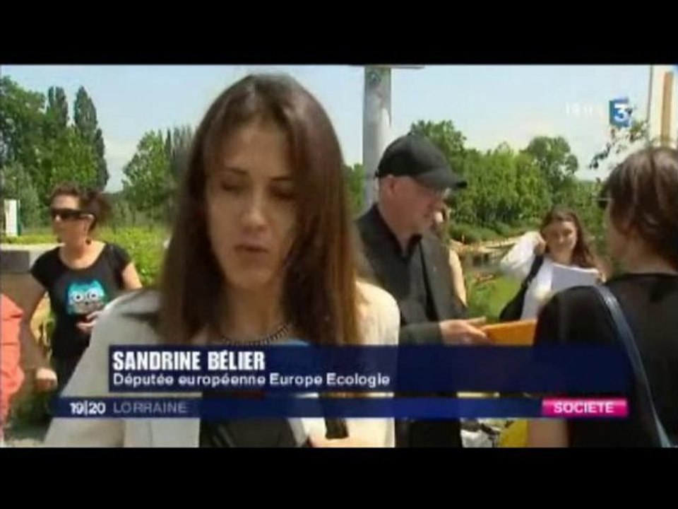 Immigration: Sandrine Bélier soutient Ardi! F3 Lorraine)