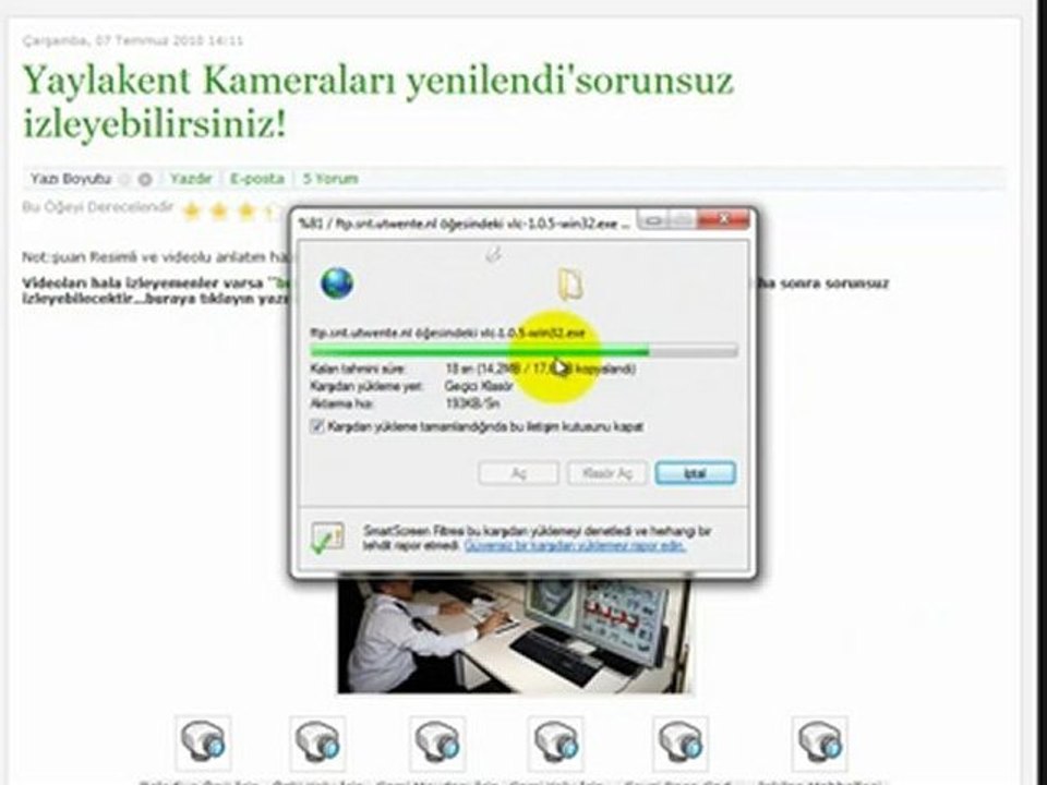 Kameralar nasıl izlenecek?