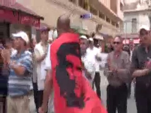 كلمة الكنفدرالية الديموقراطية للشغل بوجدة خلال المسيرة