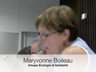 Maryvonne Boileau sur ZAC de Bonne