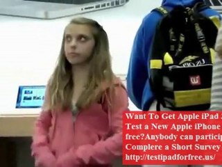 Girls Dancing in Apple Store