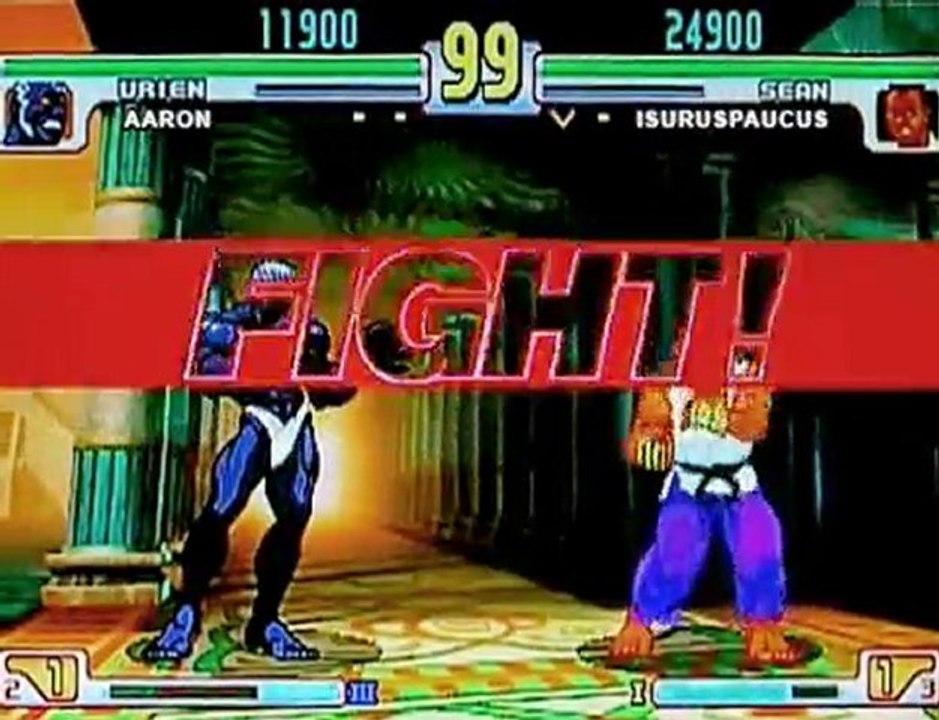SFIII 3rd Strike - aaron [urn] vs isuruspaucus [sen]