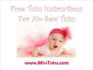 Tutus You Can Make Without a Sewing Machine