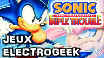 Jeux Electrogeek 48 test "Sonic Triple Trouble" [GG]