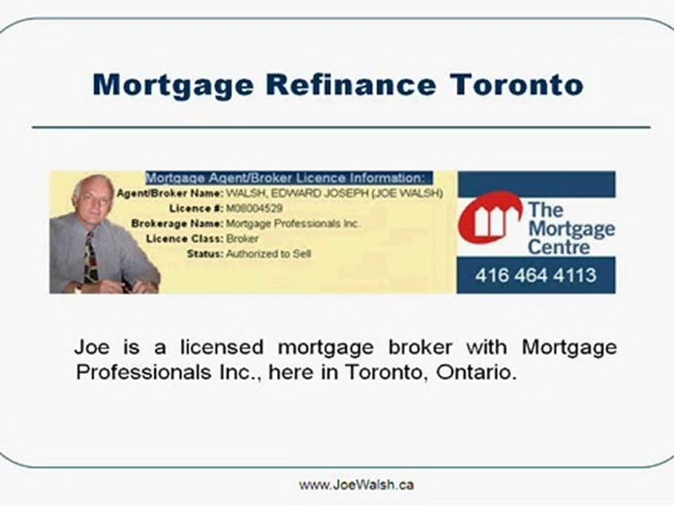 Toronto Morgage Refinance | Refinance Morgage Toronto