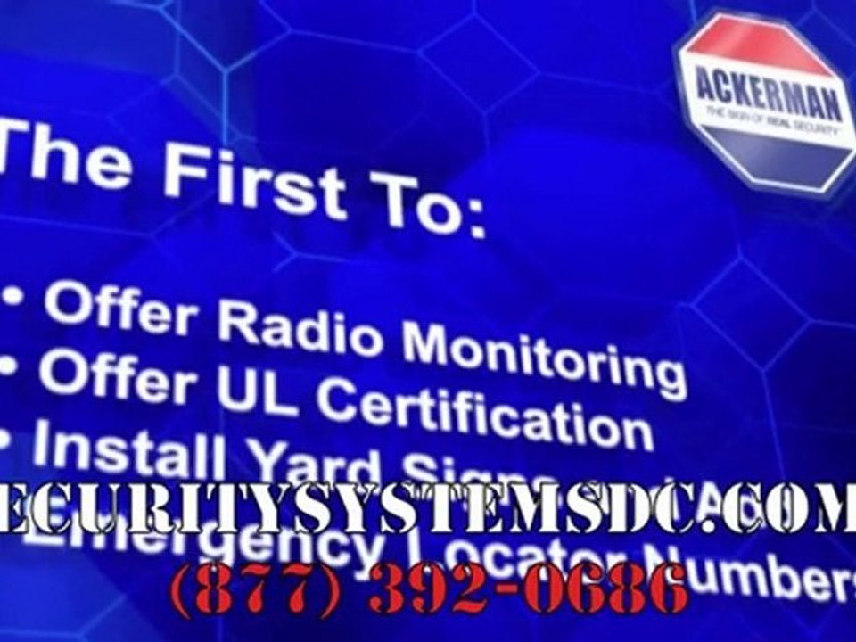 Alarm Systems Washington DC | http://SecuritySystemsDC.com
