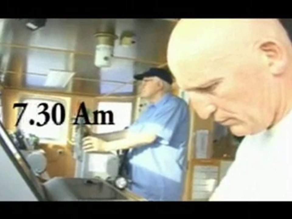Footage from MV Rachel Corrie