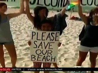 Entre críticas y quejas de los habitantes de Pensacola, Oba