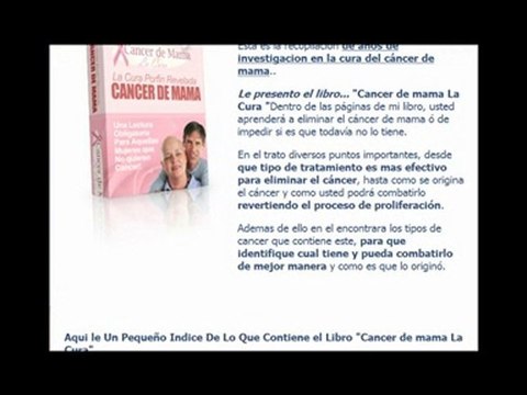 Cancer de Mama la Cura - CancerDeMamaLaCura.org