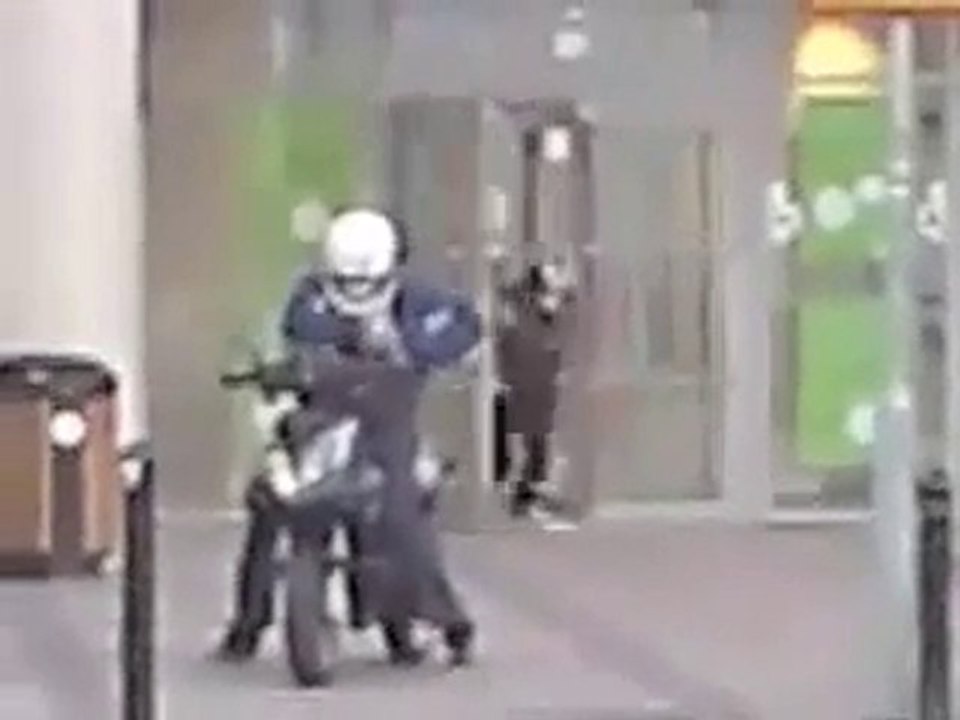 Braquage et panne de scooter