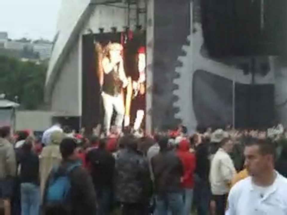 ACDC concert à Nice Rock and Roll train