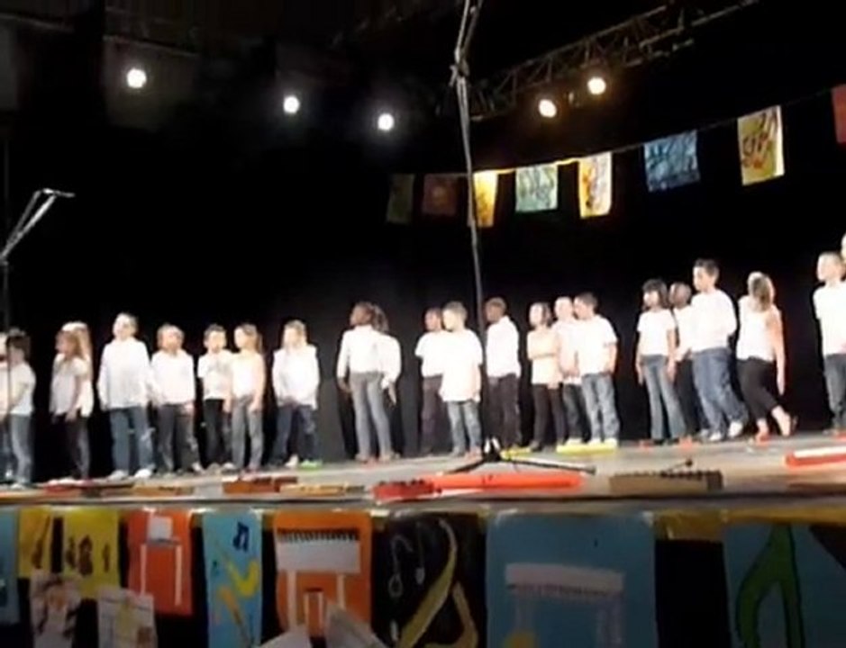 Concert des enfants de l'école Louis-Robert