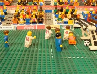 Coupe du monde : USA vs Angleterre version LEGO - fun