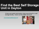 Dayton Self Storage Facility Storage Units Mini Storage Boa