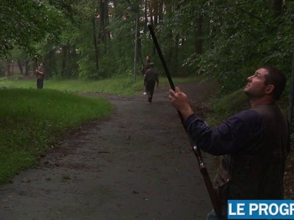 Coups de fusils de chasse à Saint-Etienne