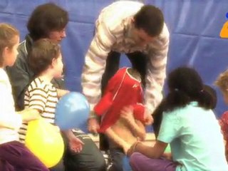 Tchoukball: le baby-tchouk