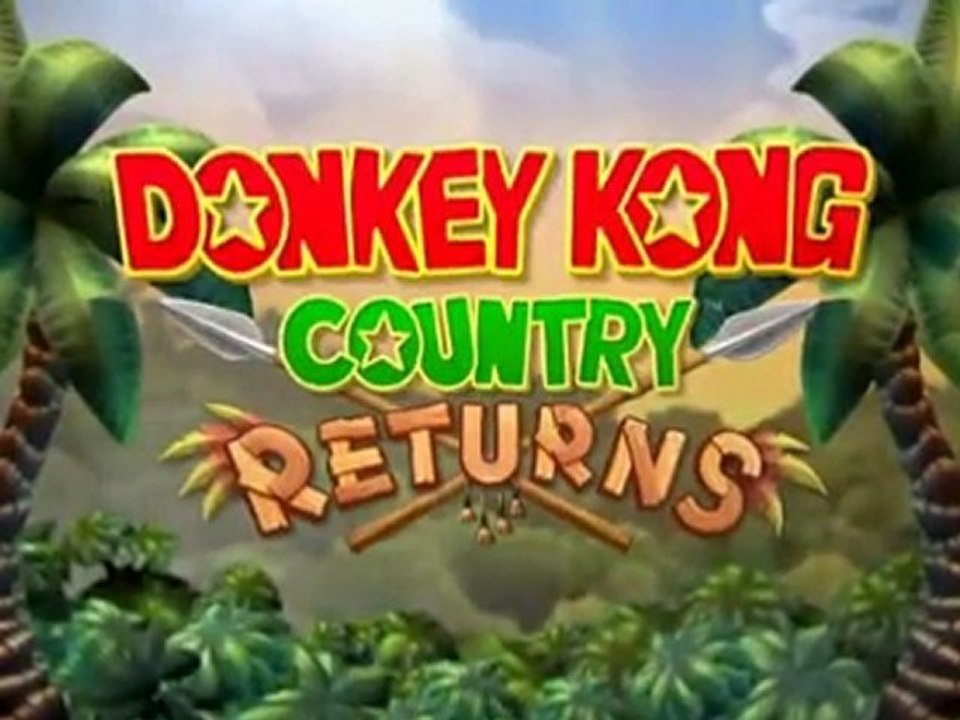 [E3] Donkey Kong Country Returns - E3 2010 - Premier trailer