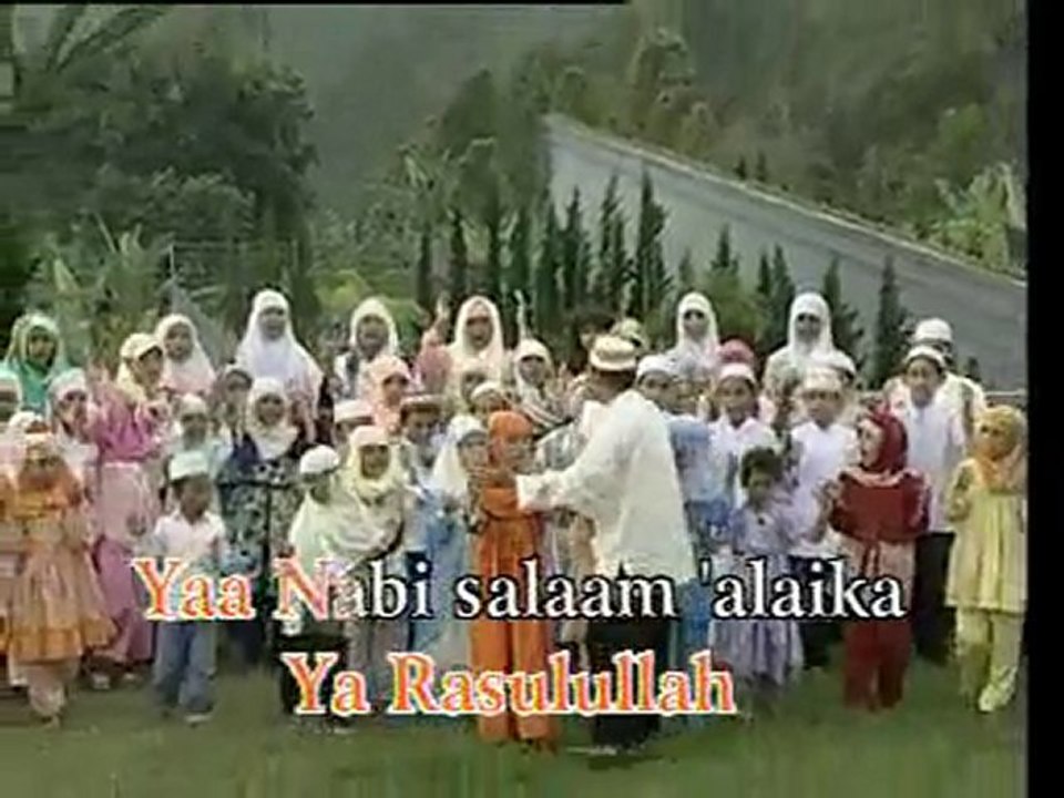 Malezyali Cocuklardan Ya Nebi Selam Aleyke