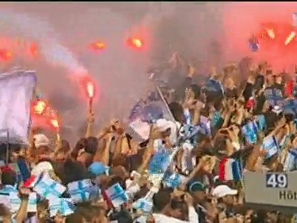 OM  champion parodie clip de Marco Paolo