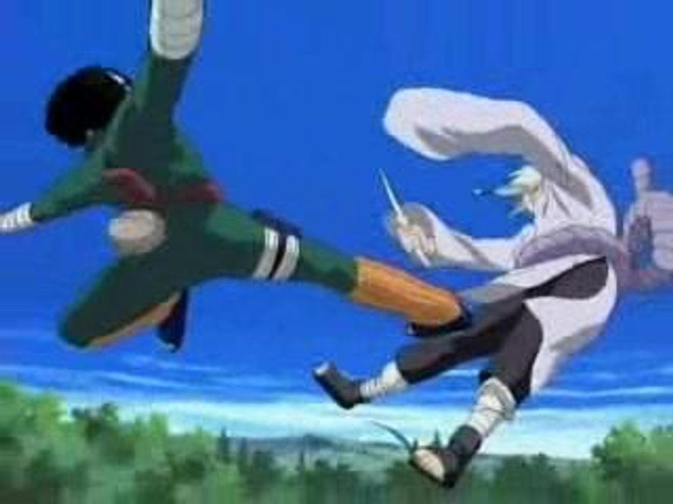 clip amv rock lee vs kimimaro