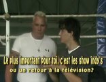 Brutus the Barber Beefcake au Fan Festival avec Hugo Real