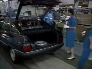 Production Citroen XM Rennes La Janais