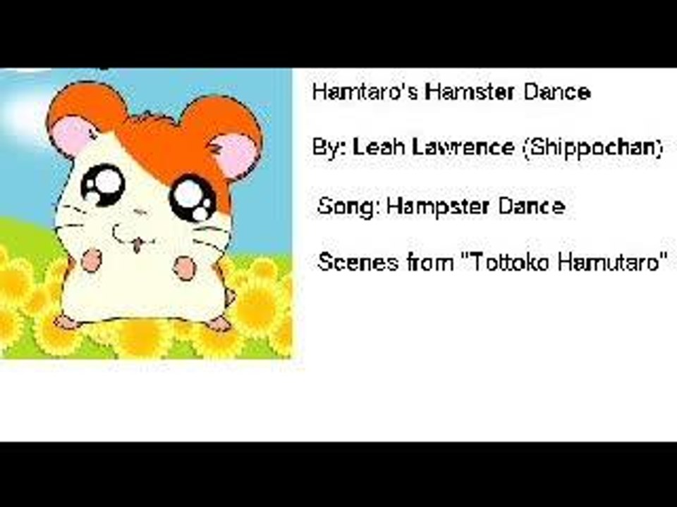 Hamtaro and the Hamster Dance