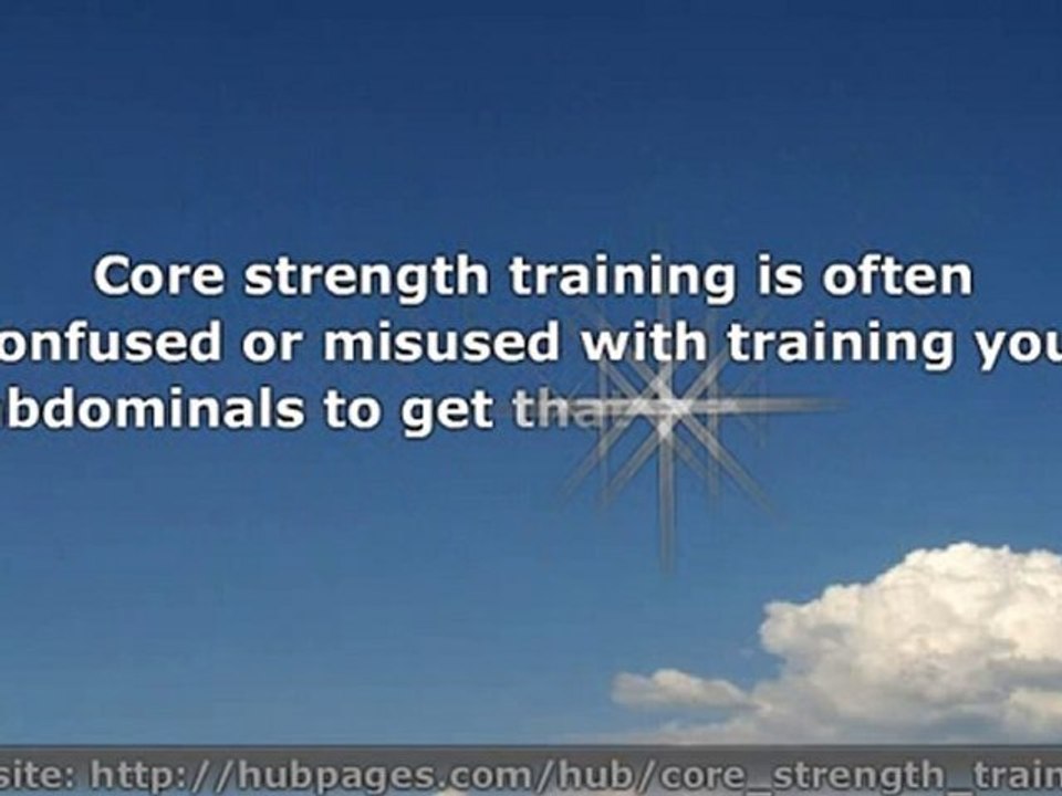 Core Strength Training Is For Elite Athletes and Grandma Too