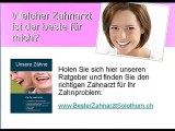 Bester Zahnarzt und Zahnarztpraxis in Solothurn mit Dentalh