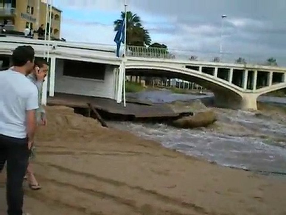 Innondation Plage St Aygulf2
