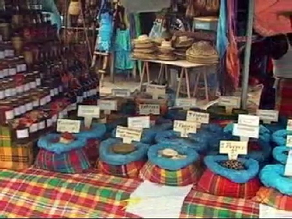 La ville de Sainte-Anne en Guadeloupe