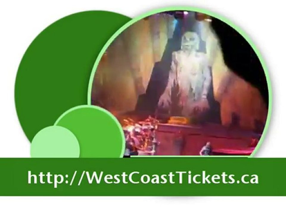 Iron Maiden Live @ Vancouver GM Place June 2010