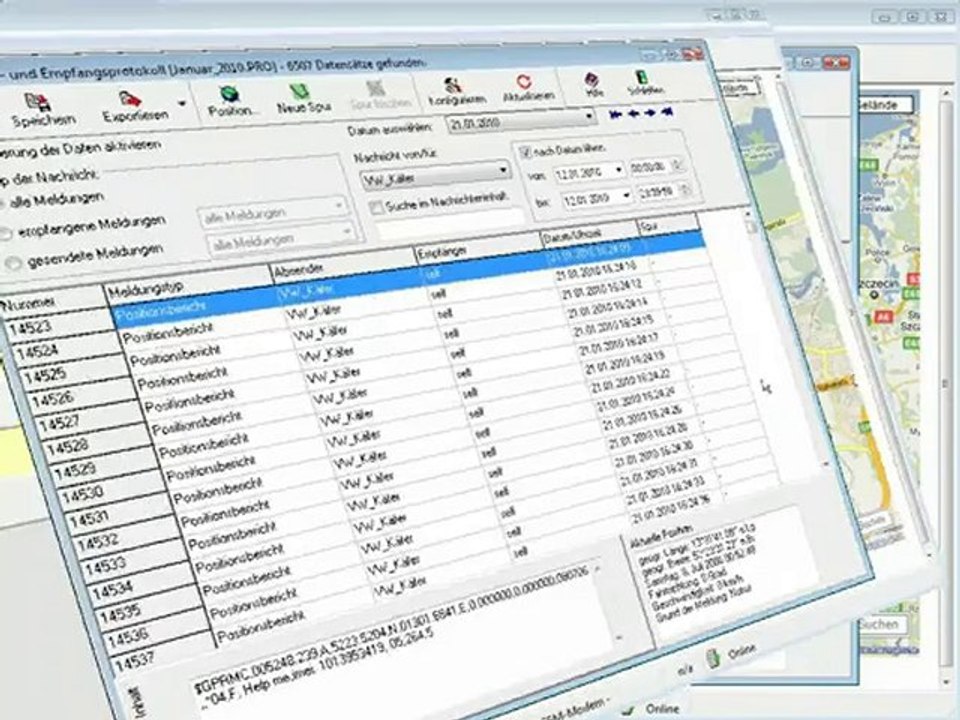GPS Tracker Software Phonetracker Location Center V2.0 Deuts