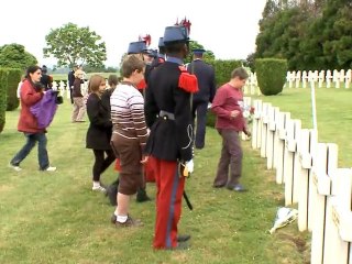 Cérémonies d'hommage aux coloniaux de la 4ème DIC