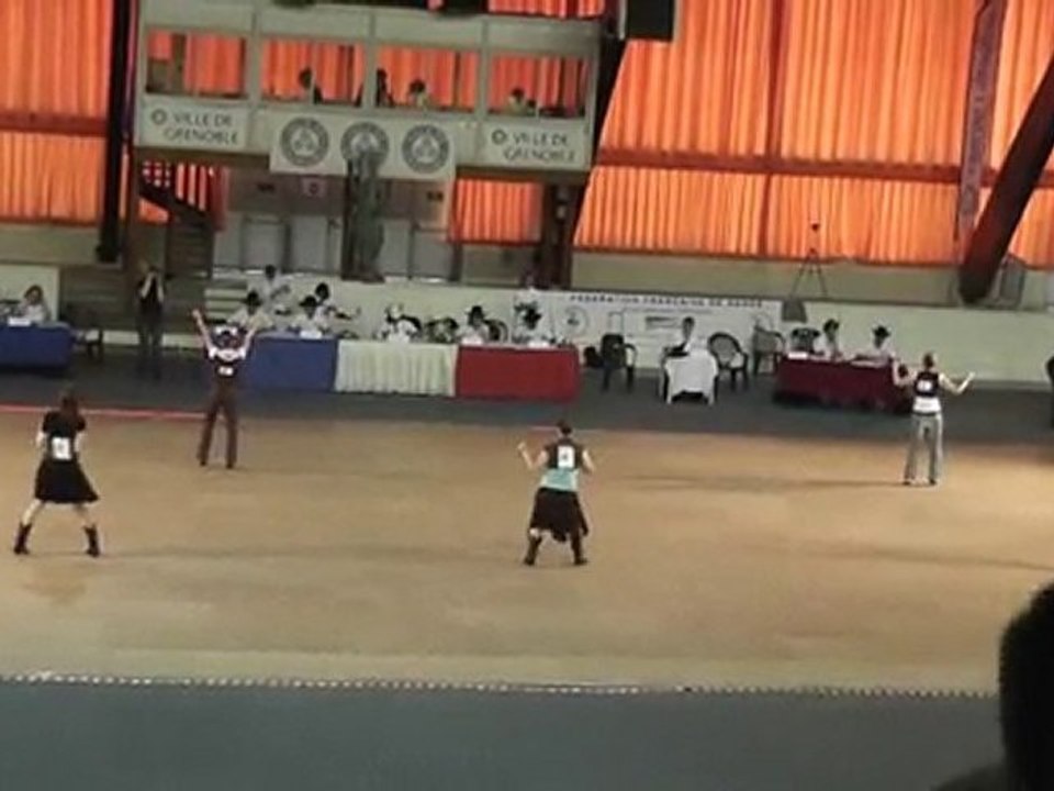 Justine au Championnat de France de danse Country 2010