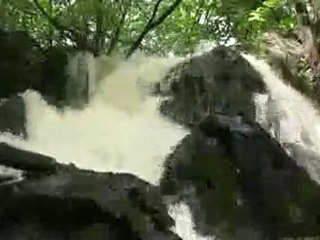 Overflowing Waterfall Splash Cam