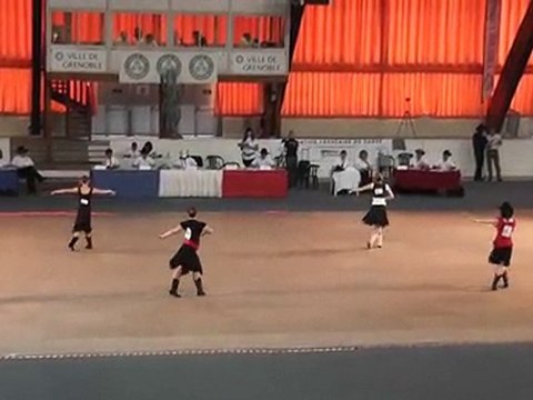 Justine au Championnat de France de danse Country 2010