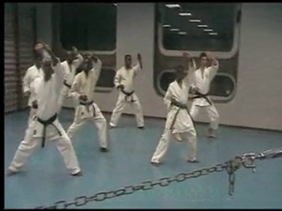 Ed la star Karate katas demo