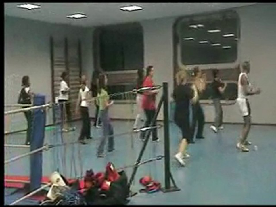 Ed La Star gym muay thai demo 2