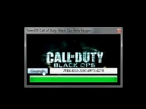 Call of Duty 7 Black Ops Beta Code Key Generator