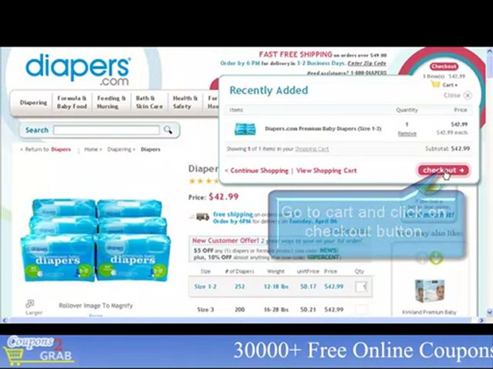 Diapers Coupons -Coupons2grab